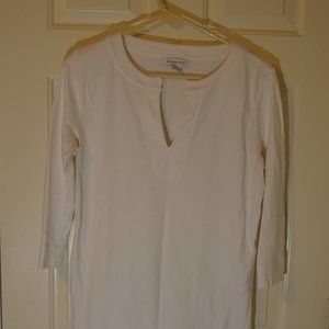 Liz Claibourne white top